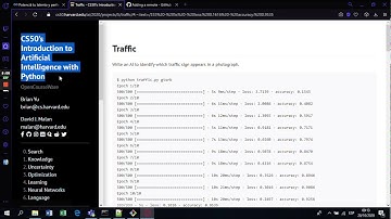 Traffic Sign Detector - CS50 AI Project 5