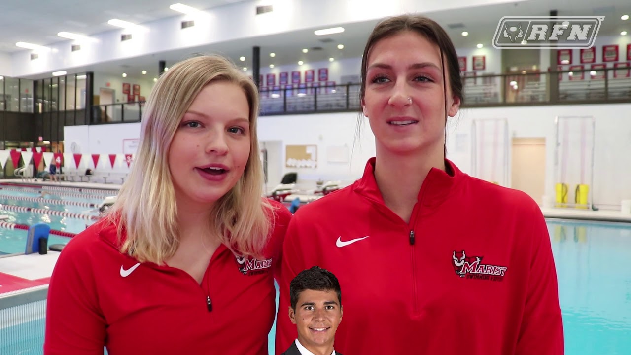 Meet the Foxes: Swimming and Diving's Jodryn Deubel and Sidney Judson.