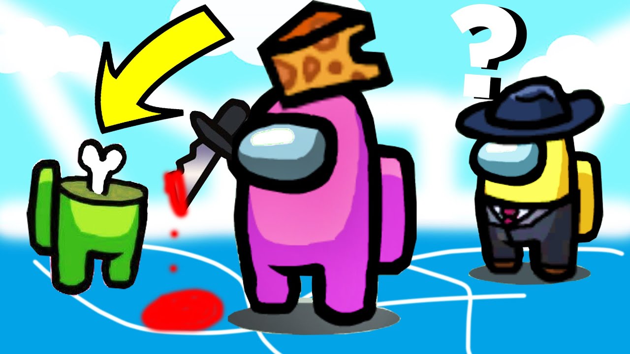 Амонг ас предатель рисунок