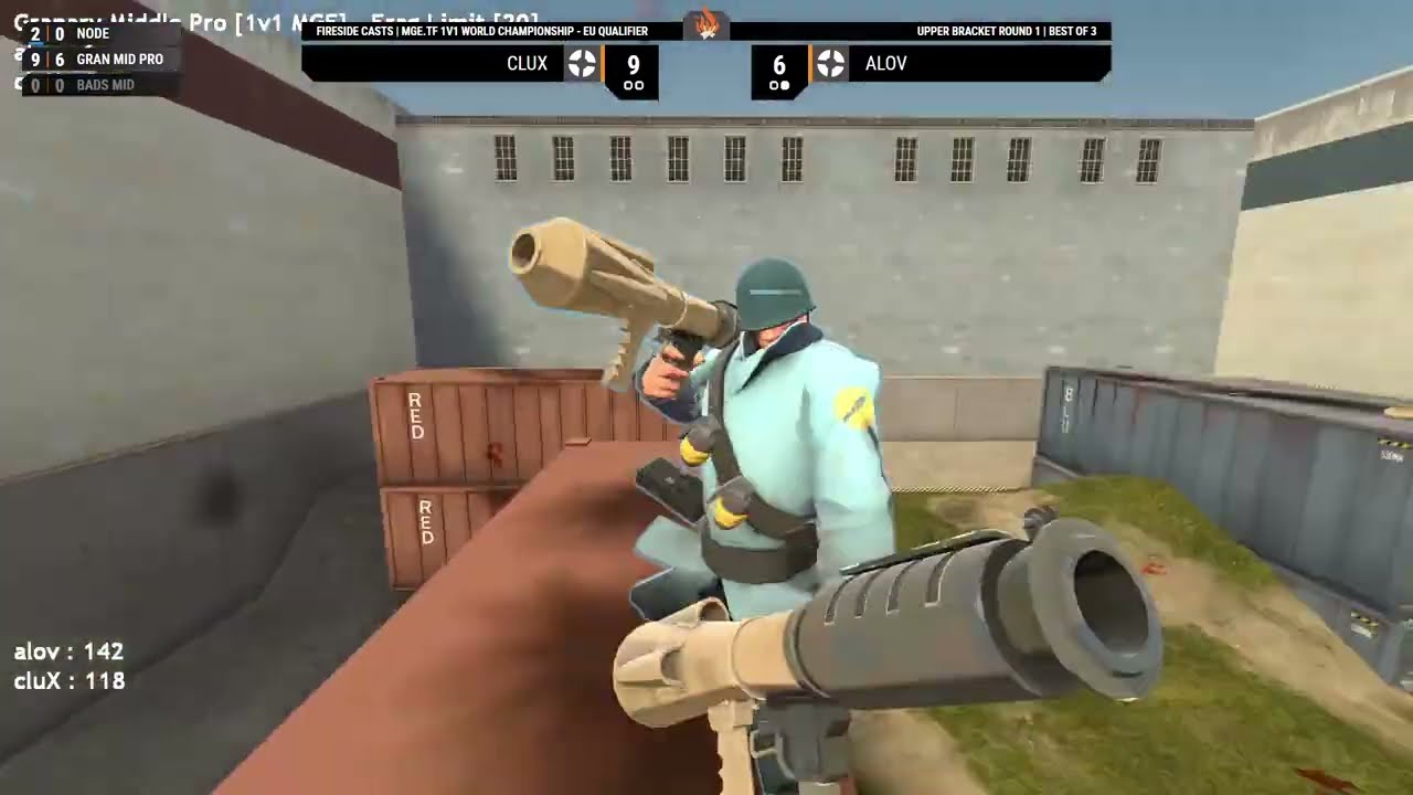alov vs. cluX - MGE.TF 1v1 World Championship EU Qualifier - Upper Bracket Round 1