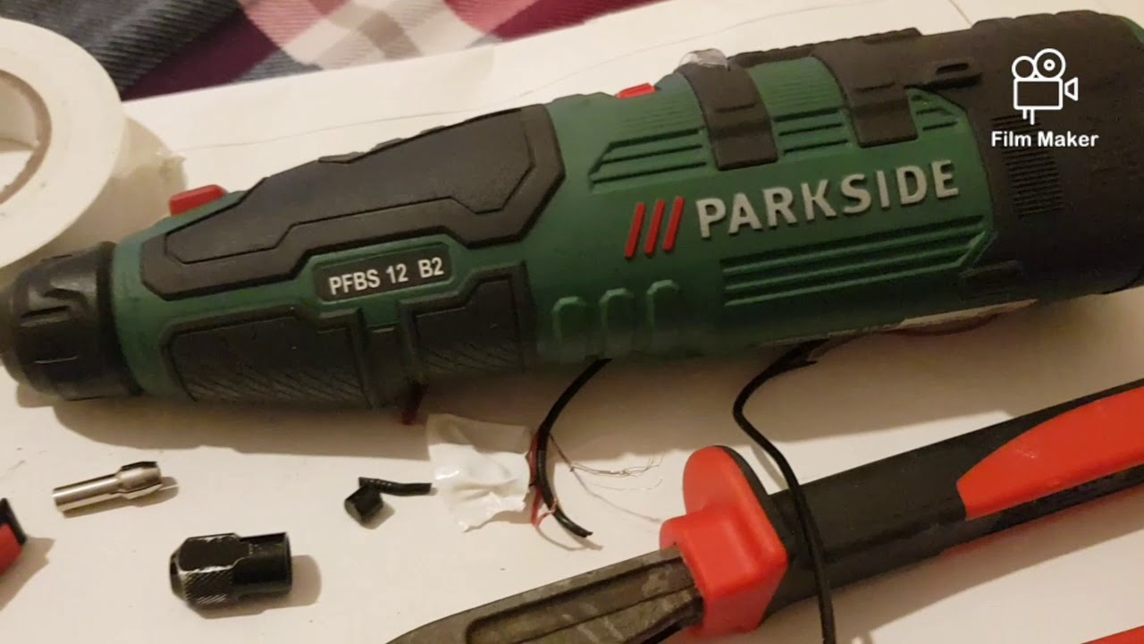 how to fix a broken switch on a rotary tool without a soldering iron ...