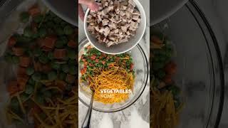 Pork noodle casserole - Great for leftover pork or chicken. #easyrecipe #casseroles #easydinner Pork noodle casserole - Great for leftover pork or chicken. #easyrecipe #casseroles #easydinner