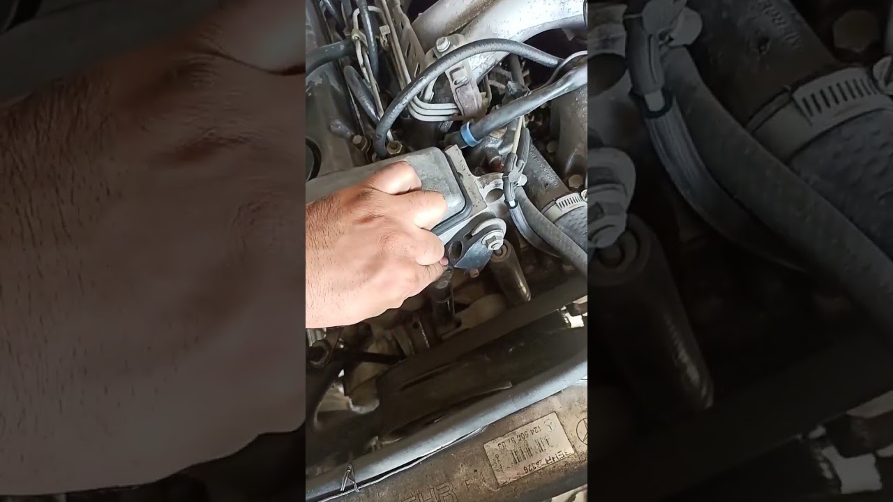 Mercedes w124 Diesel vibration sound to find very easy