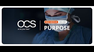 OCS Purpose - Our reason for doing what we do in facilities services