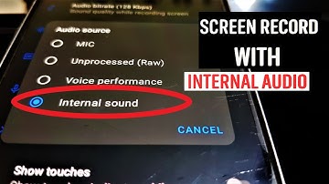 Screen Record With Internal Audio is BACK!!