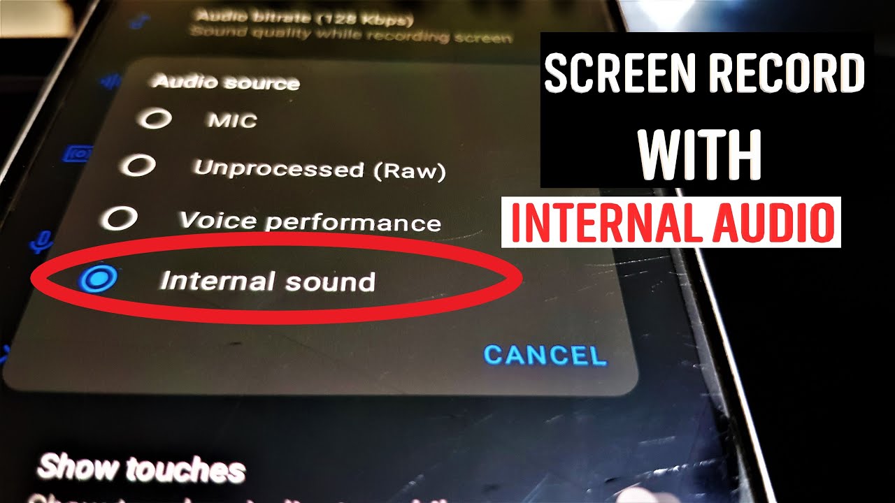 Screen Record With Internal Audio Is BACK YouTube