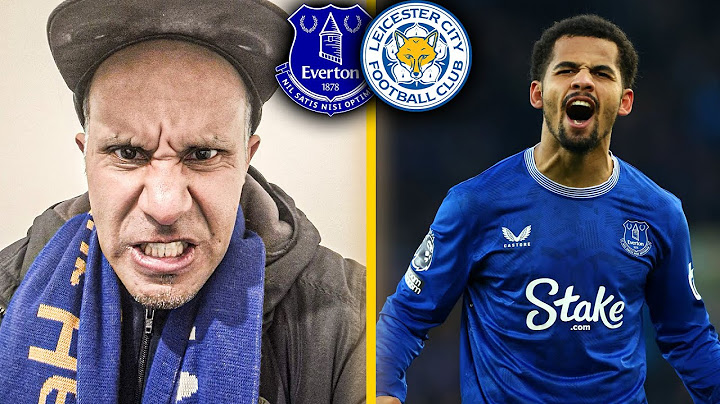 SPINELESS Performance | Everton 4-0 Leicester | Matchday Vlog
