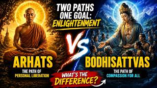 Difference Between Arhats and Bodhisattvas: Two Paths to Enlightenment in Buddhism