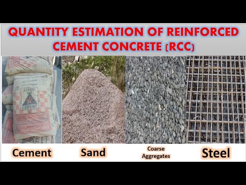 Reinforced Cement Concrete Quantity Estimation | Calculate Materials Quantity for  300 cum RCC