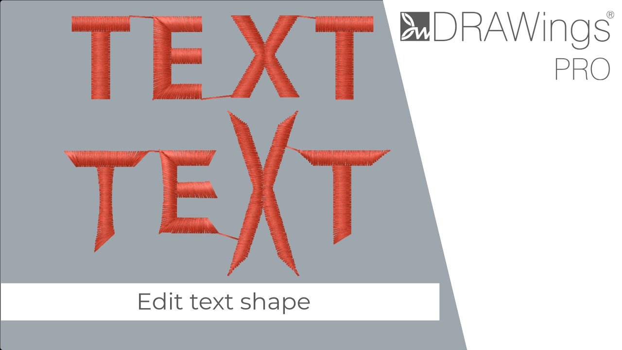 How to Edit Text shape in Embroidery Software: Move Characters, Convert to Curves, and Node Edit 1 YouTube player