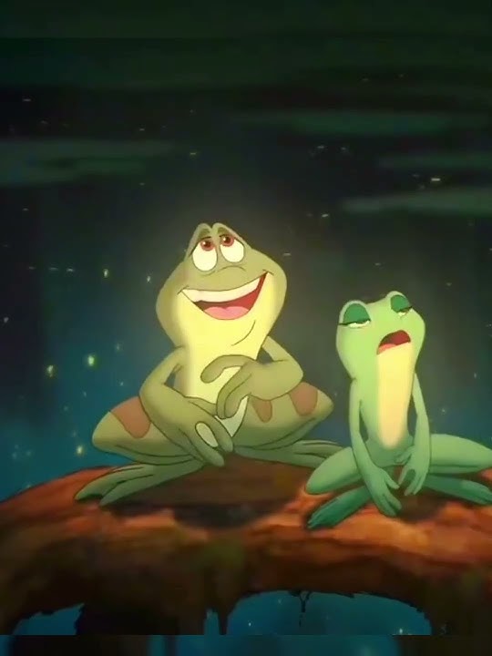 So beautiful ⭐️🐸 #theprincessandthefrog #princessandthefrog #tiana #evangeline #disneymovies
