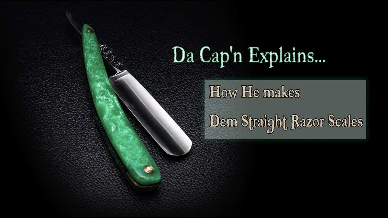 How To Make Custom Straight Razor Scales | Special Guest Appearance By Lather Me Whiskers