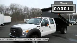 2013 FORD MASON DUMP F550 4X4 Old Bridge, NJ 132406