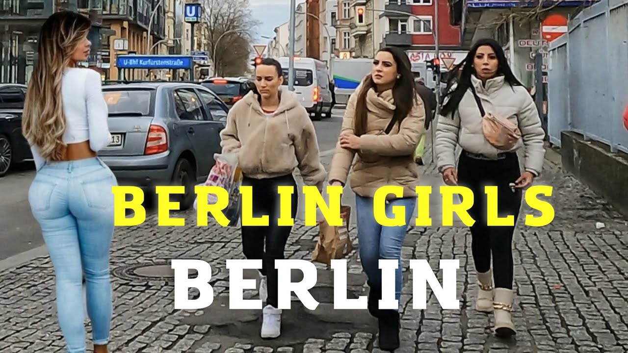 girls in Berlin. Kurfürstenstrasse street in Berlin. light district in Berlin. - YouTube