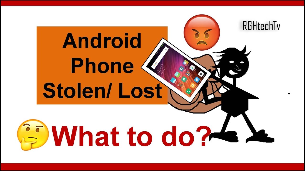 Underholde kristen Bygge videre på What to do if your Android Phone is Stolen or Lost? - YouTube