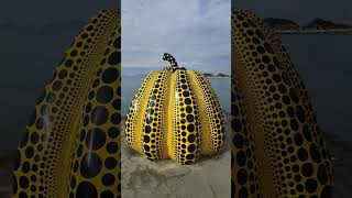 Early Morning Walk to the Famous Kusama Pumpkin! - YouTube
