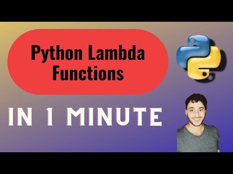 Python Lambda Functions explained in 1 minute... #shorts #python #programming #pythonforbeginners