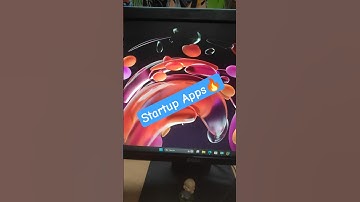 Startup Apps 🔥|  Day-0487 | Windows Tips window #techreels #reel #short #windows11tips