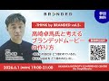 【6/1［Mob］ 19:00～】THINK by BRANDED vol.5 告知映像