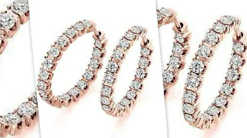 Fabulous Diamond Earrings From Pobjoy Diamonds
