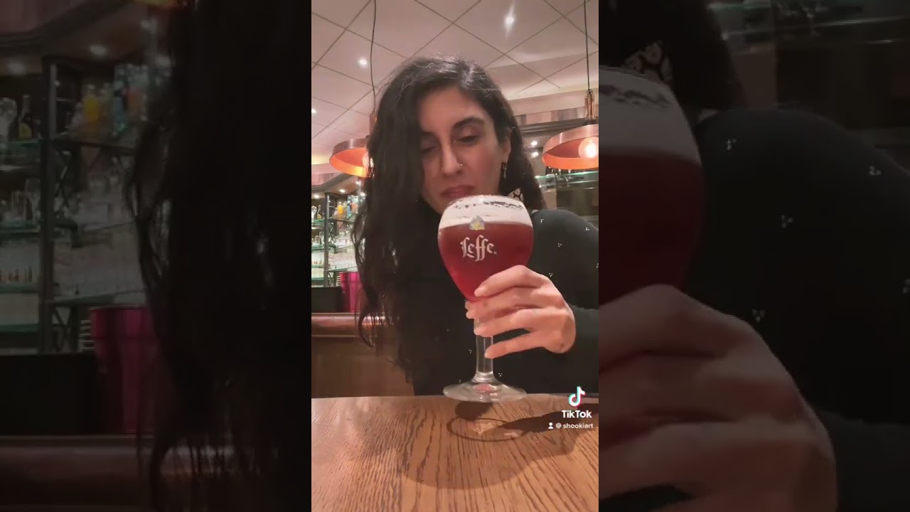 🍺😮‍💨Burk..Leffe Ruby, to me it tastes like caugh syrup🥴 