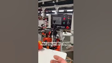 Automatic curved line edge sealing machine