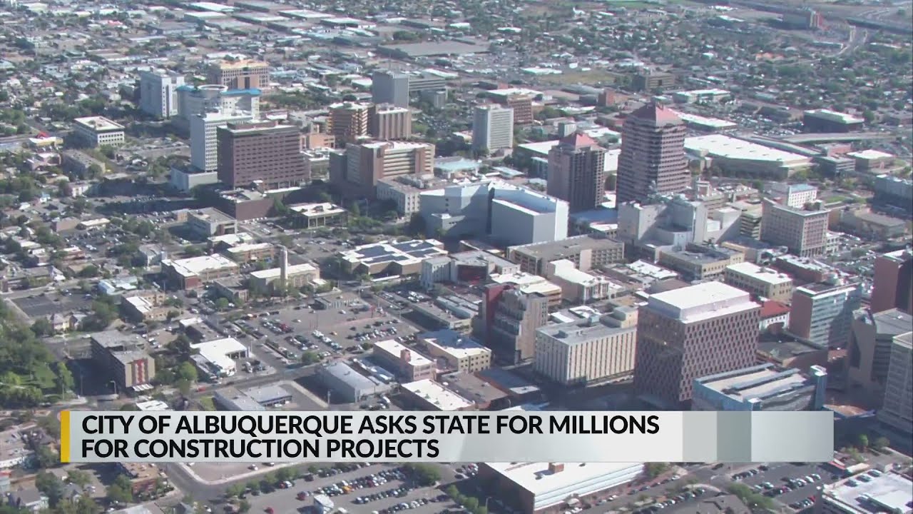 Albuquerque's state funding requests stacked with city projects - YouTube