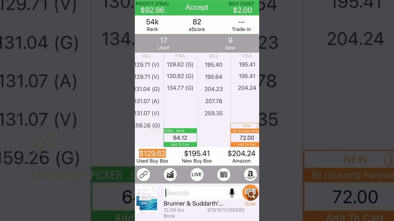 Scan everything for Amazon FBA