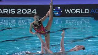 Artistic Swimming Team Acrobatic 2024-Kazakhstan