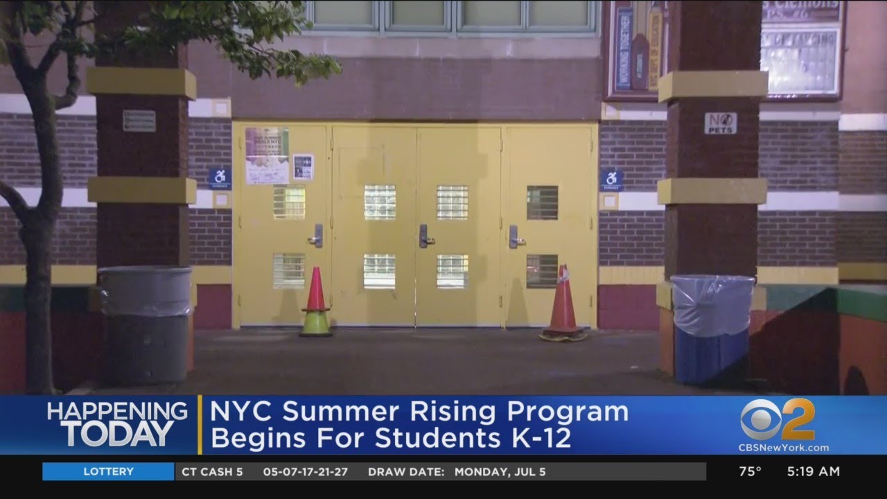 NYC Summer Rising Program Starts YouTube