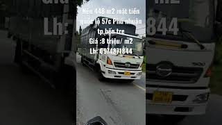 Nền 448 M2 Đất Mặt Tiền Quốc Lộ 57C Phú Nhuận Tp Bến Tre