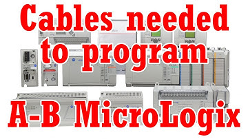 A-B MicroLogix Programming Cables