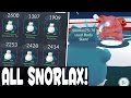 POKEMON GO - BIG SNORLAX CATCH & 6 SNORLAX GYM BATTLES! SNORLAX OP IN
POKEMON GO