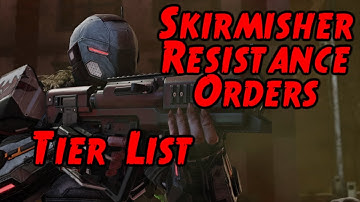 XCOM 2 Skirmisher Resistance Orders Ranked