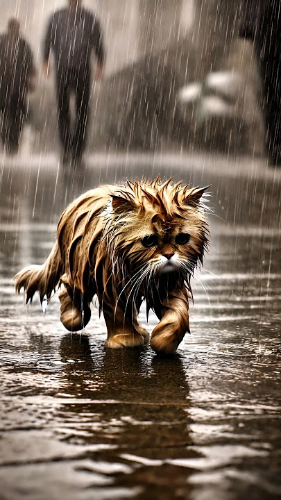 Poor Cat Story Meow Meow  Sad Song  #cat #catsong #catlovers #cute #cutecat #aicat #funny