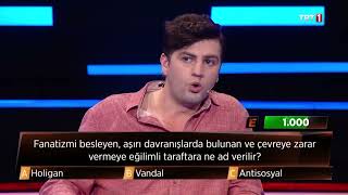 Fanatizmi Besleyen, Aşırı Davranışlarda Bulunan Taraftara Ne Ad Verilir? Marlen Serverov - 3Te3