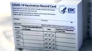 Black market for fake COVID vaccine cards growing