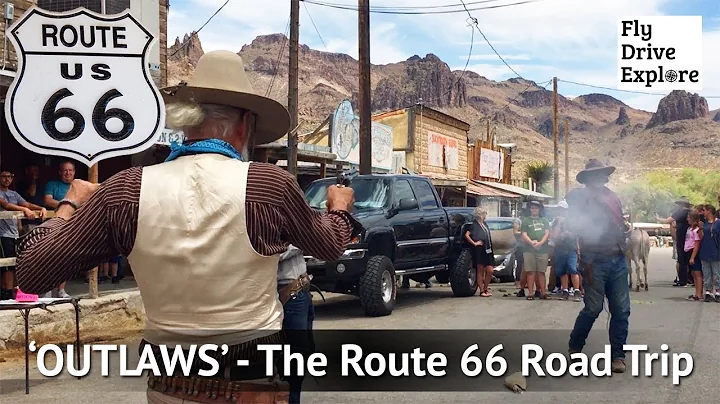 Route 66 Part 12 - The Wild West! Seligman, Oatman, Gunfights And Wild Burros