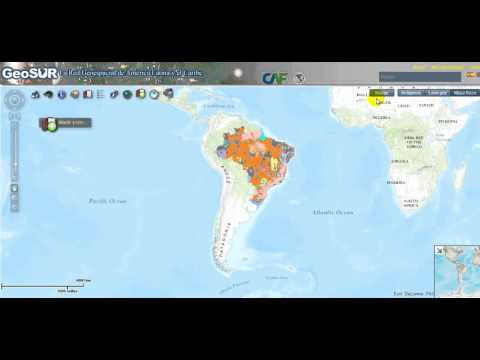 Agregar servicio WMS al Visor de GeoSUR desde Portal IBGE de Brasil