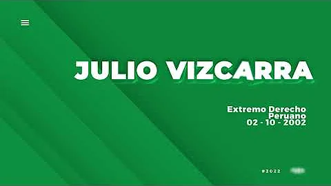Julio Cesar Vizcarra Jimnez - Highlights, Passes & Goals - 2022