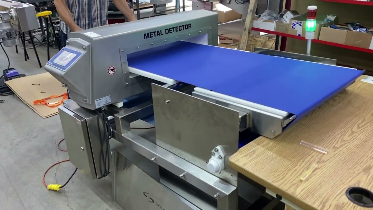 METAL DETECTOR - RETRACT REJECT SYSTEM
