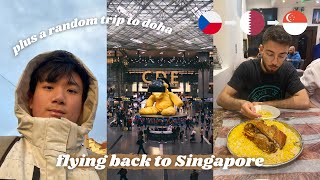 Returning to Singapore After 30 hours of Non-stop Travel 🌎