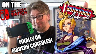 CASTLEVANIA LEGENDS ON CONSOLES FOR THE FIRST TIME! NINTENDO SWITCH NEWS!