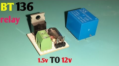 DIY soild state relay | using BT136 Triac Circuit