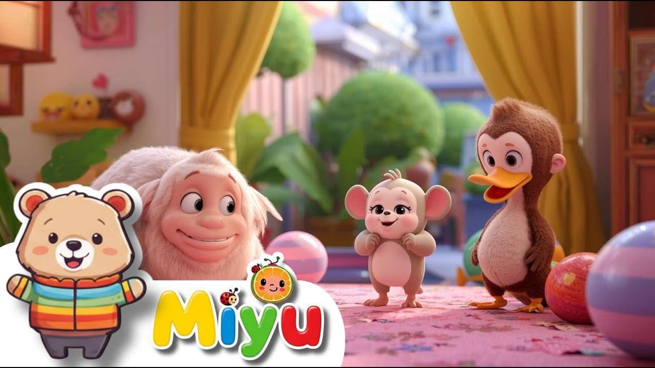 🎵✨ Ontdek de Magie van Leren met Miyu Kinderliedjes! 🌈🐵 | Ons Lichaam, Seizoenen, Kleuren & Dieren!