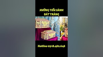 Tiểu sành cải táng Bát Tràng, tiểu sành sứ đa dạng mẫu mã, chủng loại, hoa văn họa tiết đẹp
