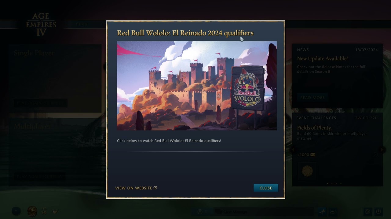 RED BULL IN AGE OF EMPIERS 4 ??????????