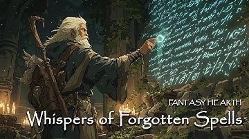 Whispers of Forgotten Spells | Ancient Magic & Fantasy Ambient | Study, Focus & Relaxation