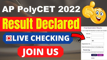 AP PolyCET 2022 Result (Declared) - Check Your AP PolyCET Result 2022 Here