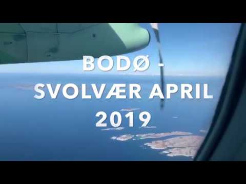 Bodø-Svolvær with Widerøe - April 2019 - 4k